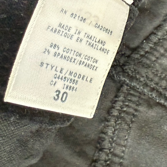 Guess Jeans|Vintage y2k black micro mini skirt in velvet corduroy fabric•••30 - Picture 8 of 10